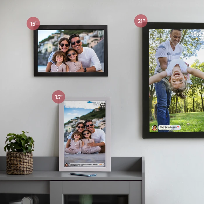 Thumbnail 5 de Denver PFF-1503 digitaler Bilderrahmen 16 GB