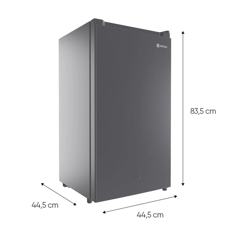 Detalle de Origial COOL&FREEZE MINI 85 L Inox, frigorífico bajo encimera