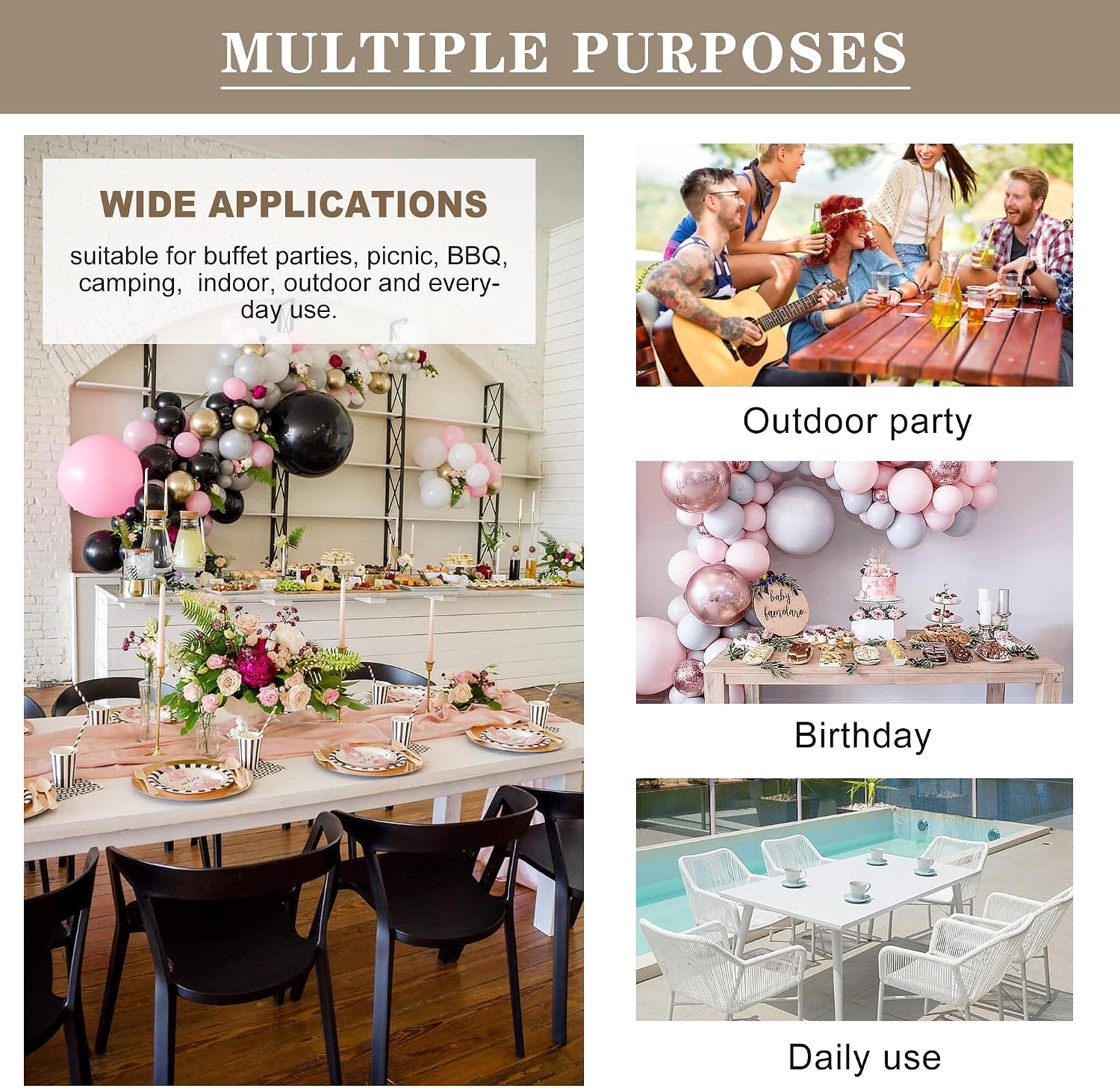 Detalle 2 de Nasitos 2 Pack Clear PVC table covers 60x102