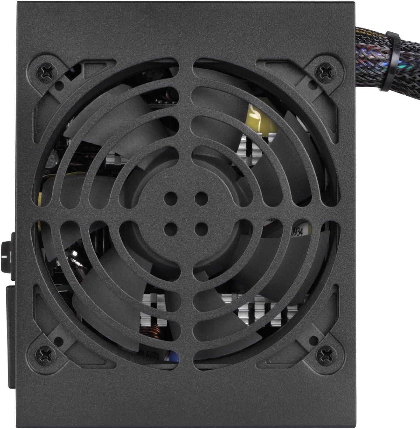 Detalle 2 de SilverStone SST-ST45SF v 3.0 – zasilacz SFX 450 W 80 Plus Bronze, wentylator 92 mm