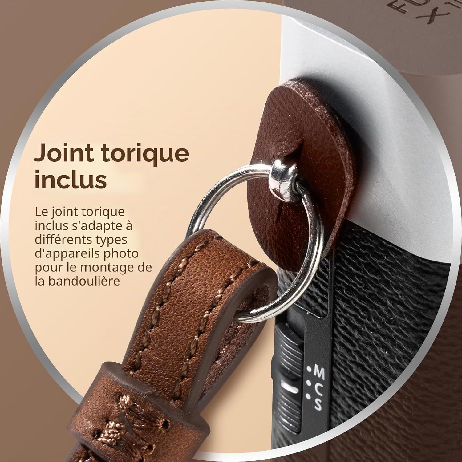 Thumbnail 5 de SMALLRIG Bandoulière Universelle en Cuir 10 kg