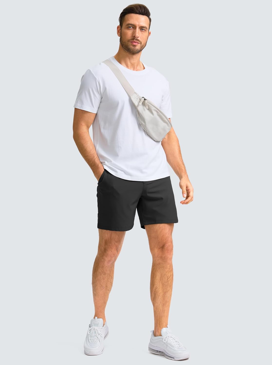 Detalle 2 de Men's golf shorts, 5-inch inseam