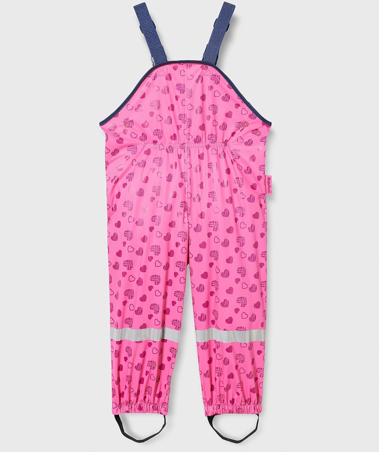 Detalle de Playshoes Regenhose Unisex Kinder – wind- und wasserdichte Matschhose, ungefüttert