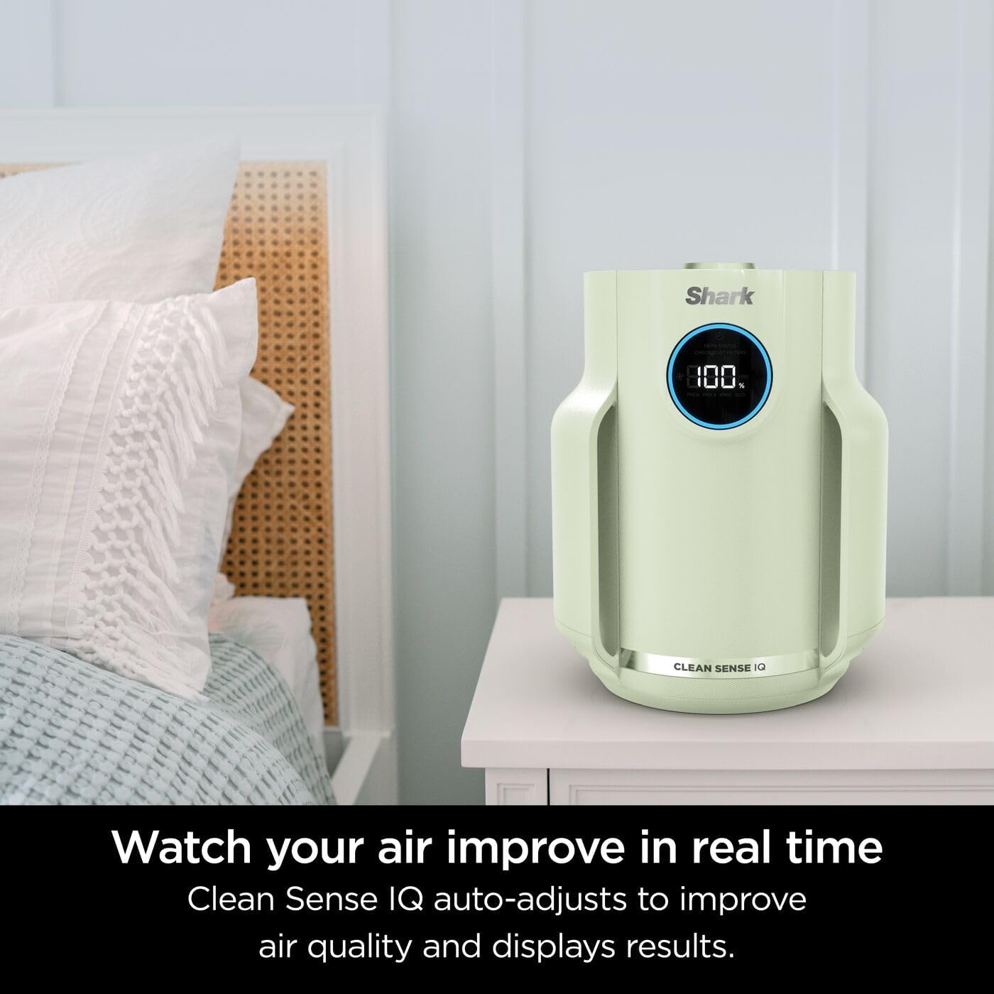 Thumbnail 4 de Shark NeverChange5 Air Purifier (HP072UKGN) for rooms up to 23sqm with 5-year HEPA filter