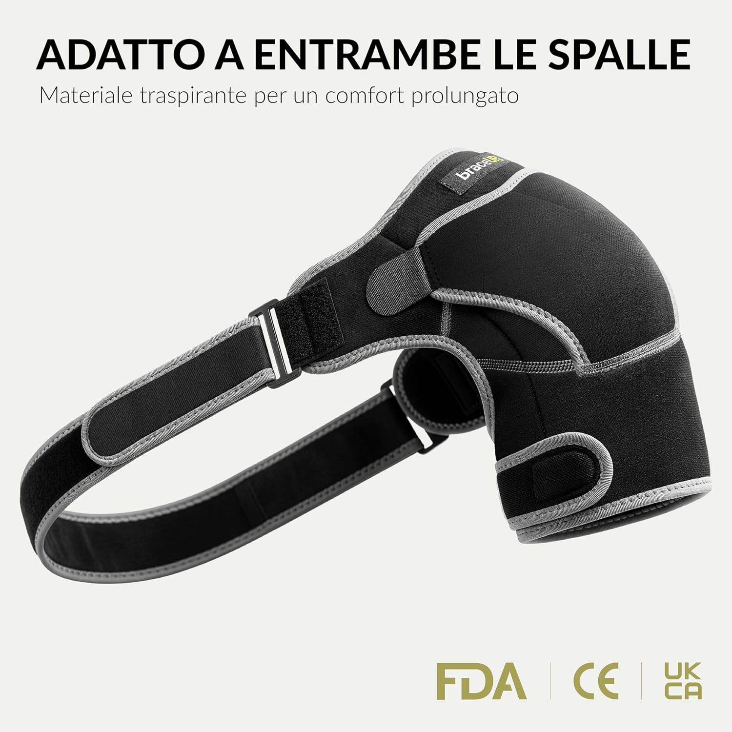 Detalle 1 de BraceUP tutore spalla regolabile con tasca