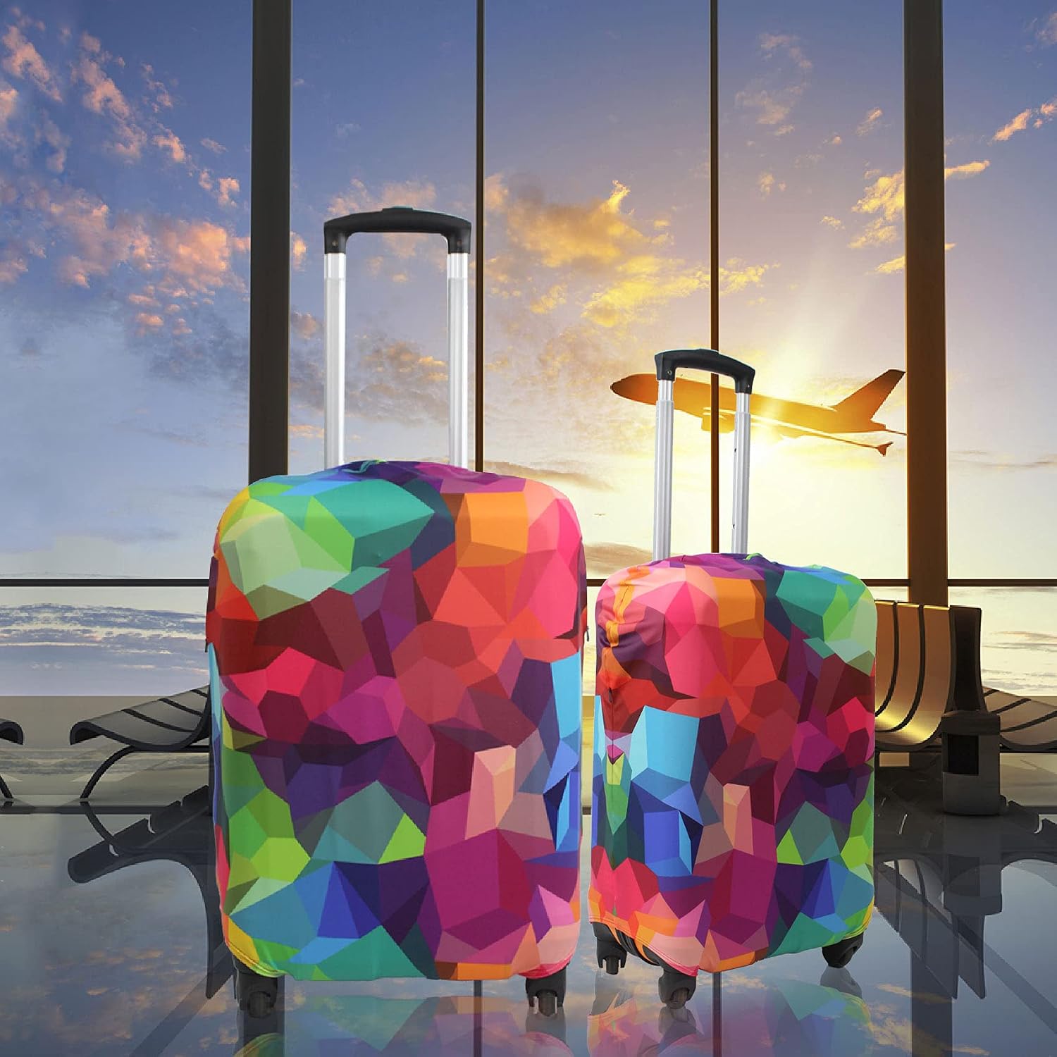 Thumbnail 5 de Explore Land Travel Luggage Cover M 23–26 inch suitcase protector