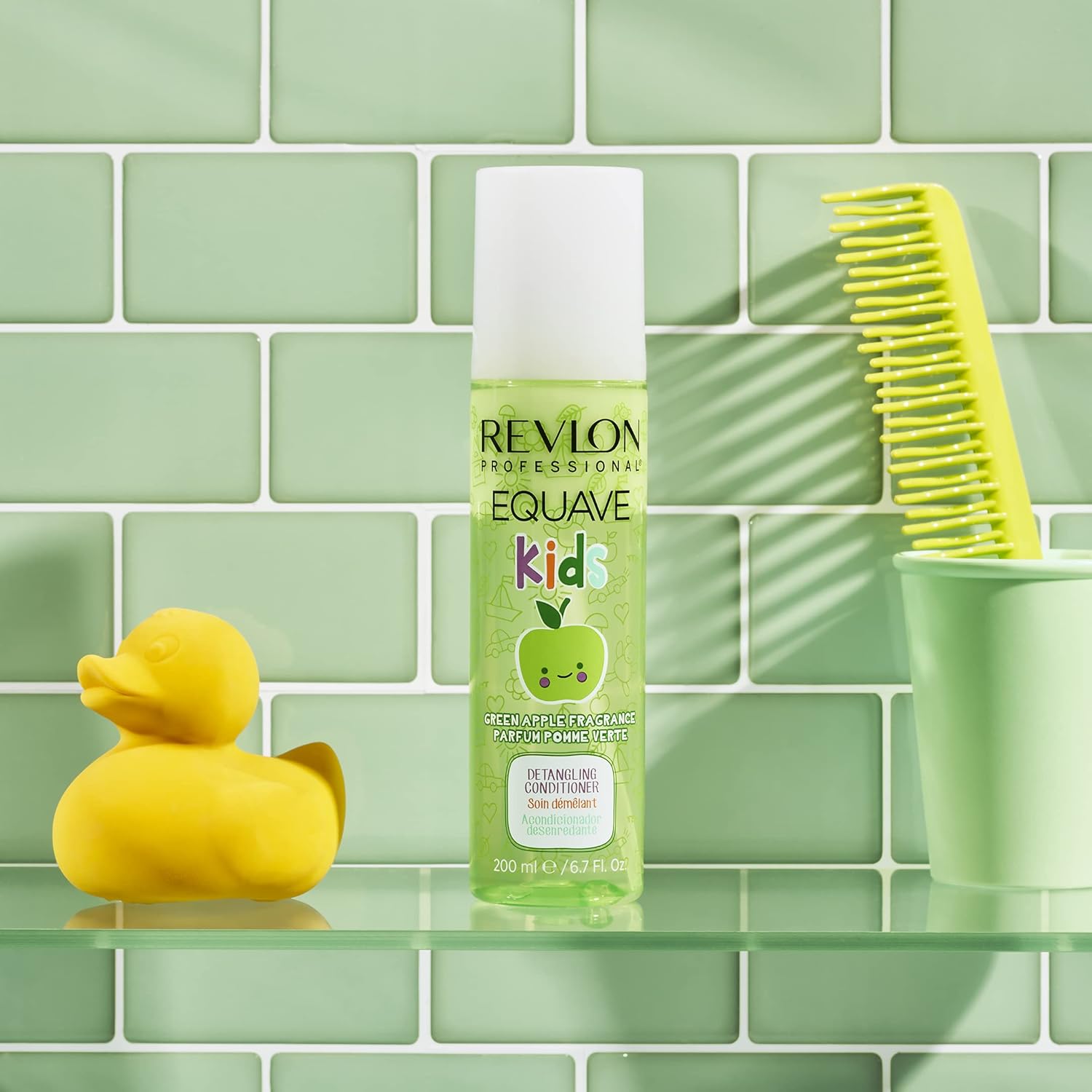 Thumbnail 5 de REVLON PROFESSIONAL Equave Kids Balsamo Districante per Bambini 200 ml – Senza Risciacquo, Profumo di Mela Verde