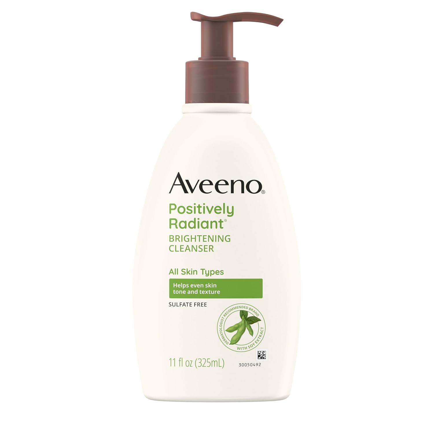 Detalle de Aveeno Positively Radiant Cleanser 11 Fl Oz