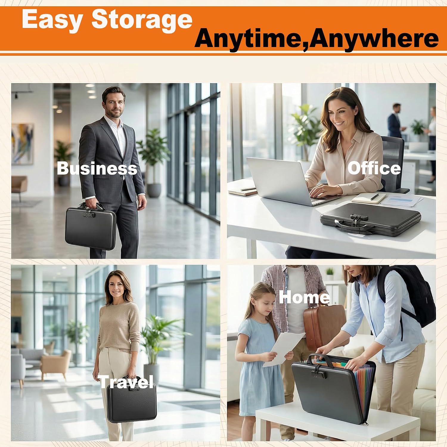 Thumbnail 6 de IPYIPY Document Organizer with EVA Shell