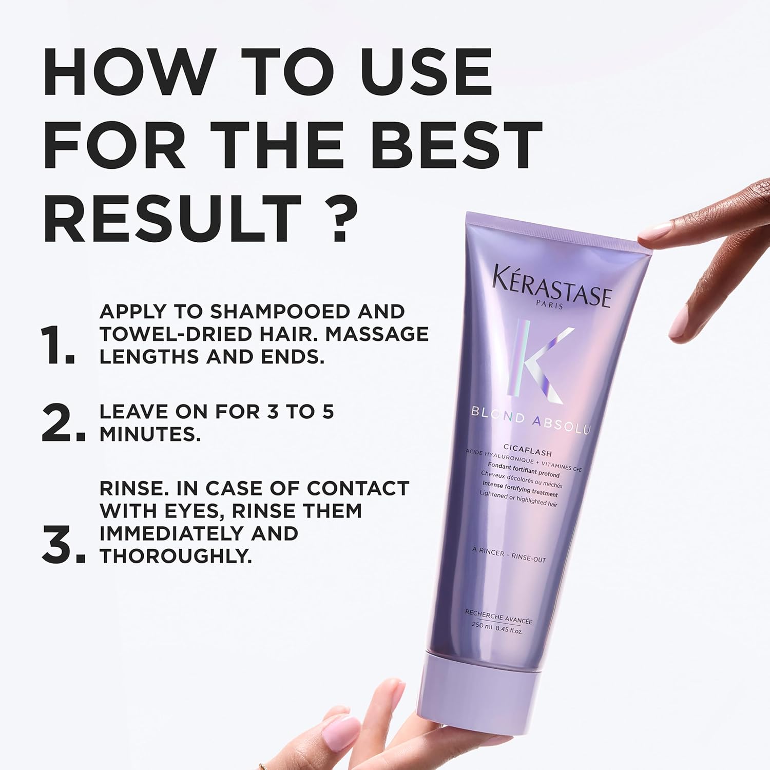 Detalle 2 de Kérastase Blond Absolu Repairing Conditioner 250ml