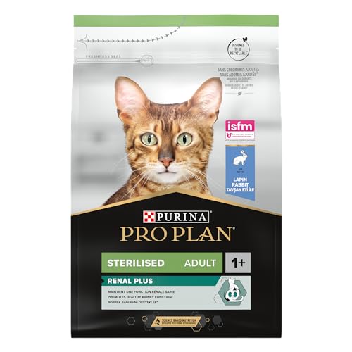 Detalle de Pro Plan Sterilised Adult RENAL PLUS Lapin 3kg — Alimentation complète pour chats castrés