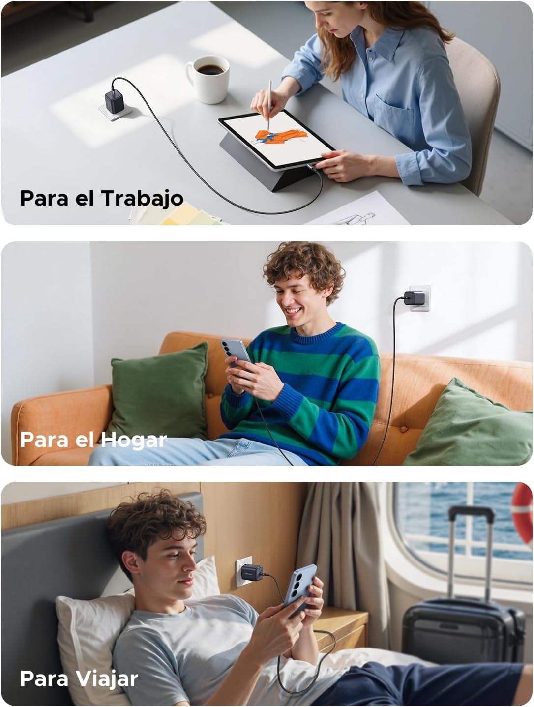 Thumbnail 6 de UGREEN Zapix Cargador USB C 45W