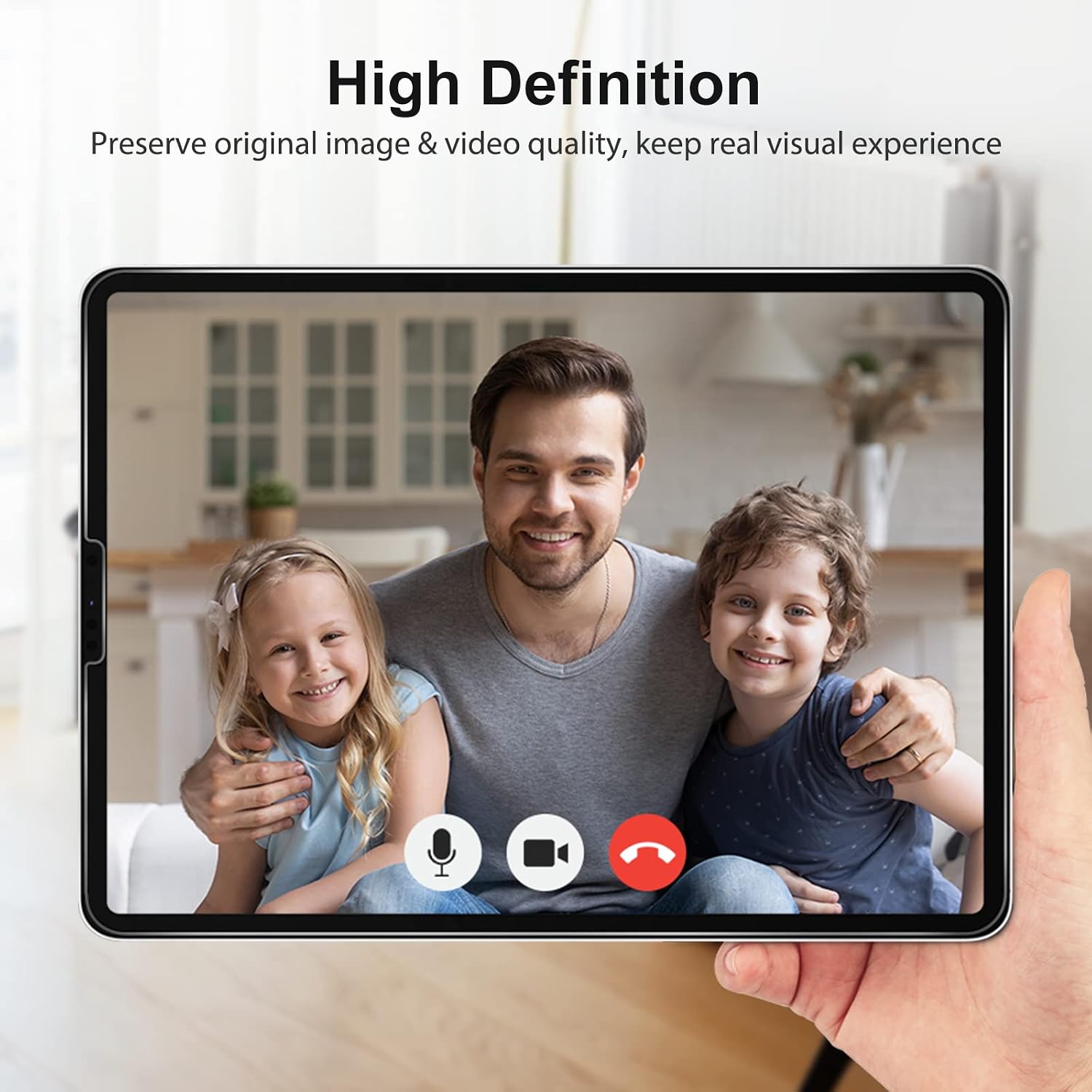 Thumbnail 4 de SPARIN Panzer Schutzglas für iPad Pro 11 Zoll (2022/2021/2020) & iPad Air 5/4 – 9H, kratzfest, 3er-Set