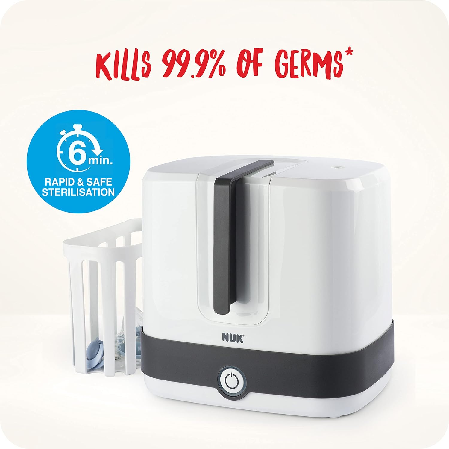 Detalle 2 de NUK Vario Express Bottle Steriliser – 6 bottles