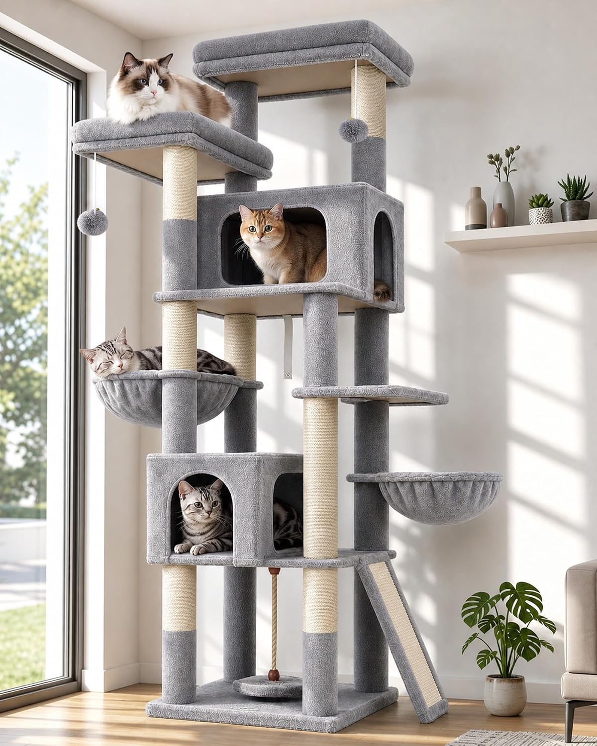 Detalle de Globlazer Cat Tree, 75-Inch