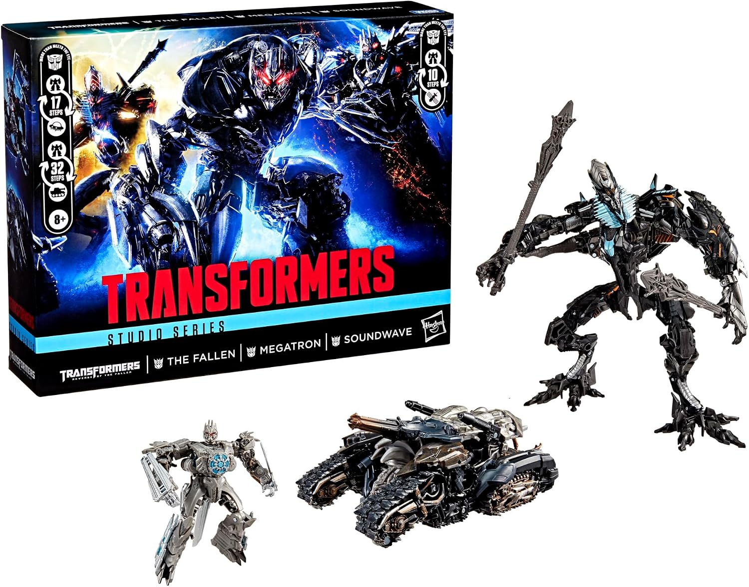 Detalle 2 de Transformers Studio Series confezione da 3 action figure 21,5 cm