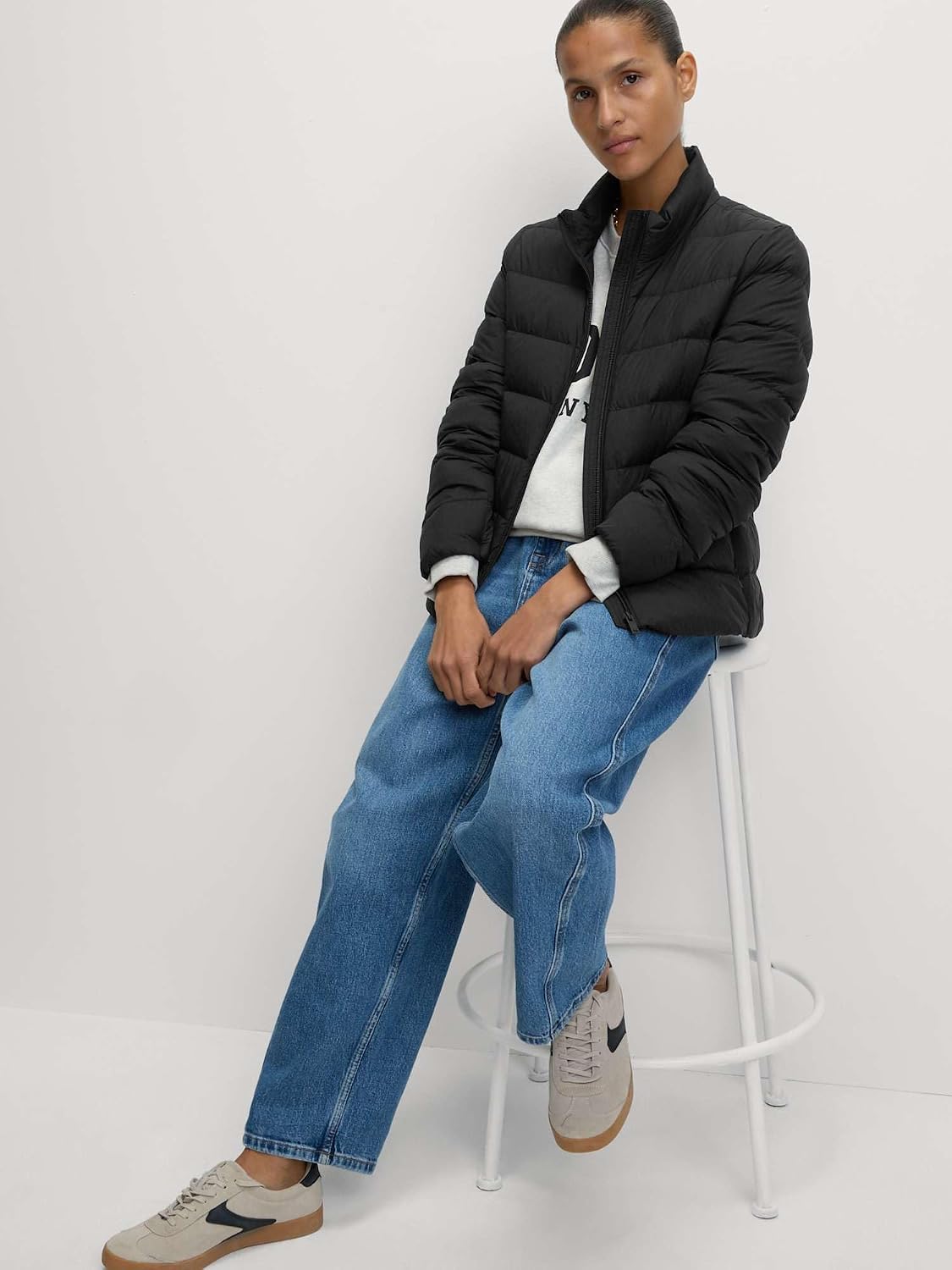 Detalle 2 de Marks & Spencer opvouwbare pufferjas met veren en dons, Stormwear-afwerking