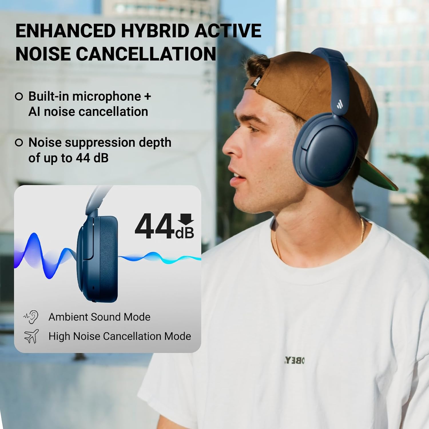 Thumbnail 1 de Edifier V80 Hybrid ANC Headphones review