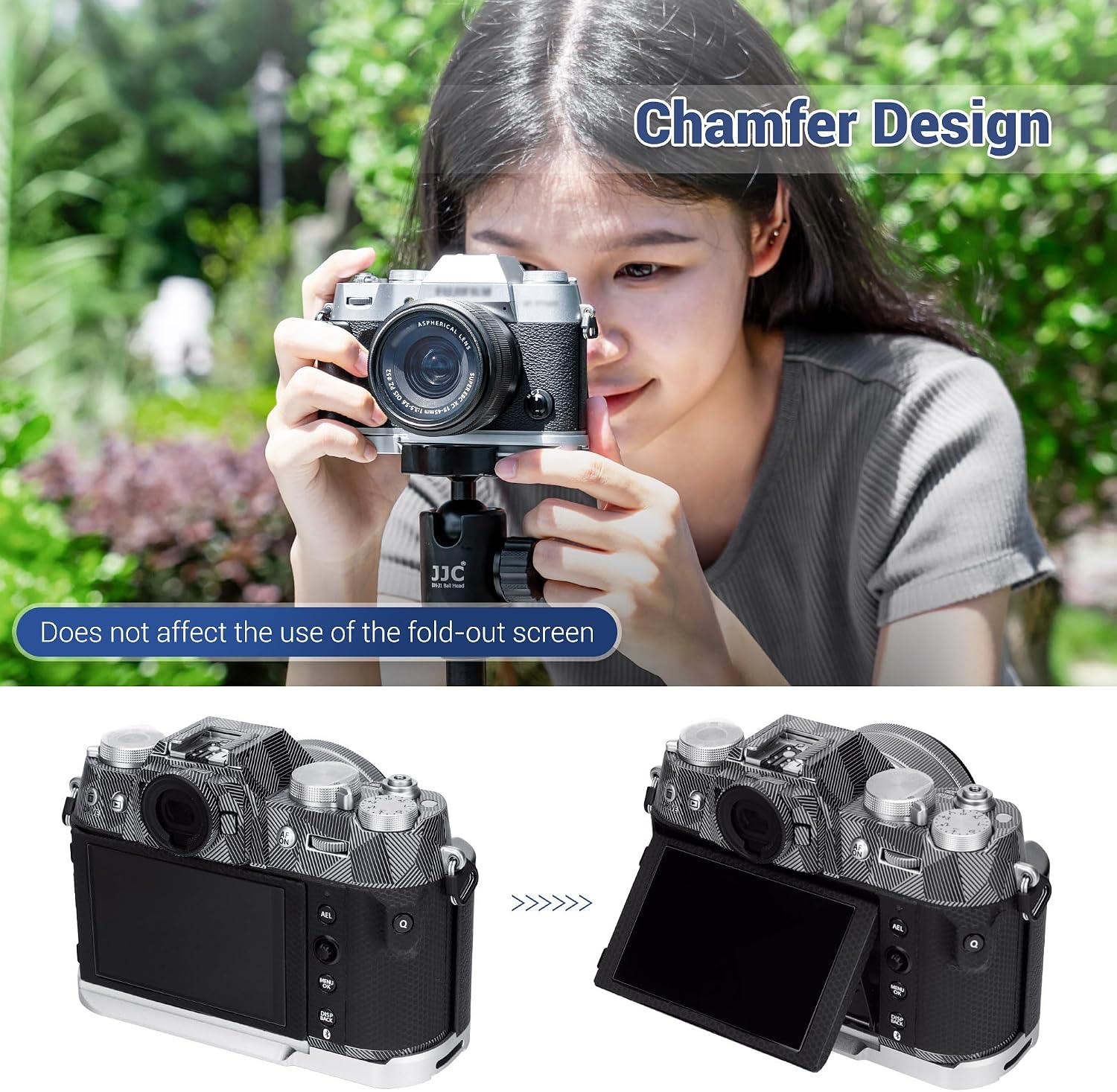 Thumbnail 4 de JJC Metal Hand Grip for Fujifilm X-T50, Arca-Style