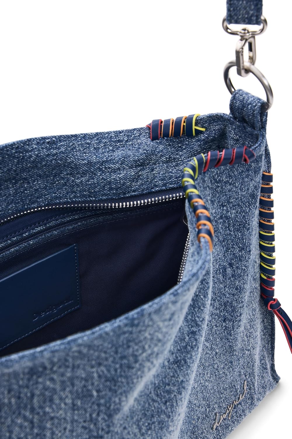 Thumbnail 3 de Desigual borsa a tracolla Torio Denim Shoulder Bag Denim Raw celeste: stile informale e praticità quotidiana