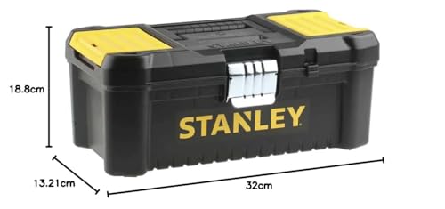 Detalle de Stanley STST1-75515 Low Essential Tool Box, 12.5-Inch