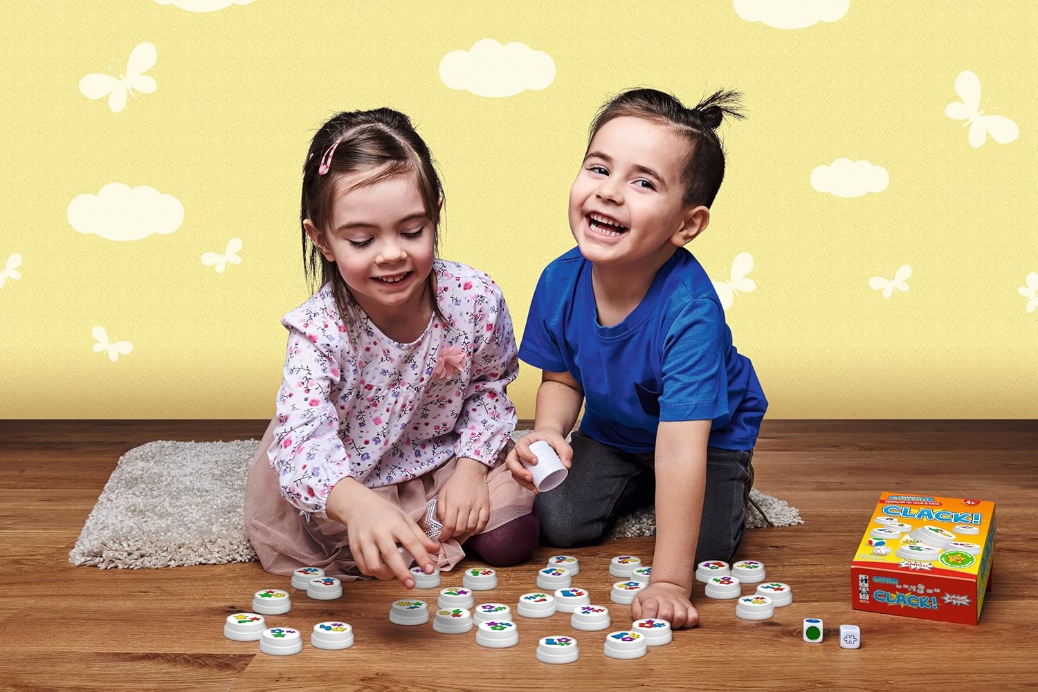 Thumbnail 5 de AMIGO 02765 Clack! Kinderzimmer – Spiel in kompakter Größe (17,1 x 12,8 x 5,6 cm)