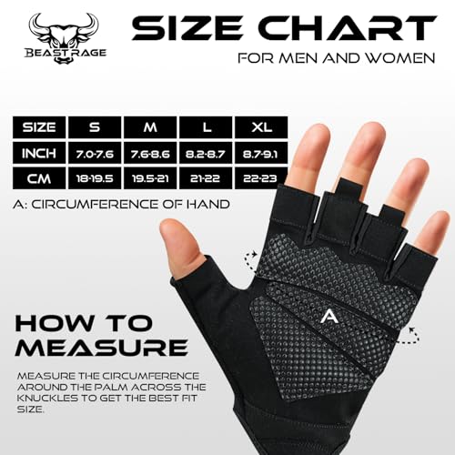 Thumbnail 4 de BEAST RAGE Weight Lifting Gloves review: versatile, breathable grips for gym lovers