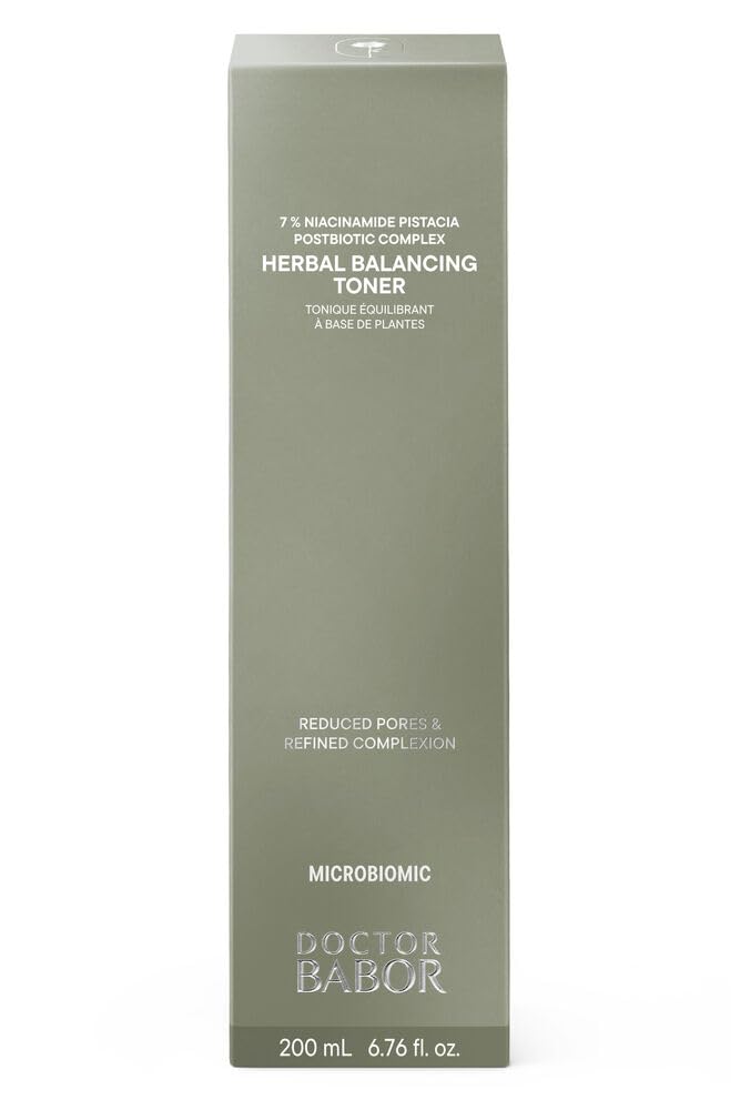 Thumbnail 5 de DOCTOR BABOR Microbiomic Herbal Balancing Toner – veganes Gesichtswasser mit 4% Niacinamid (200 ml)