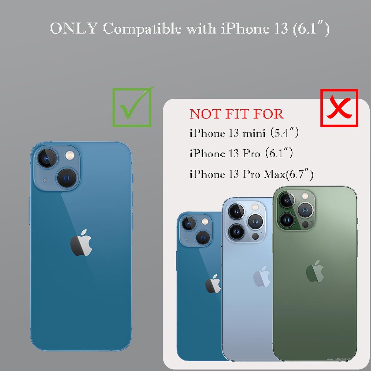 Thumbnail 1 de Butnyeoe Handyhülle iPhone 13 6,1 Zoll