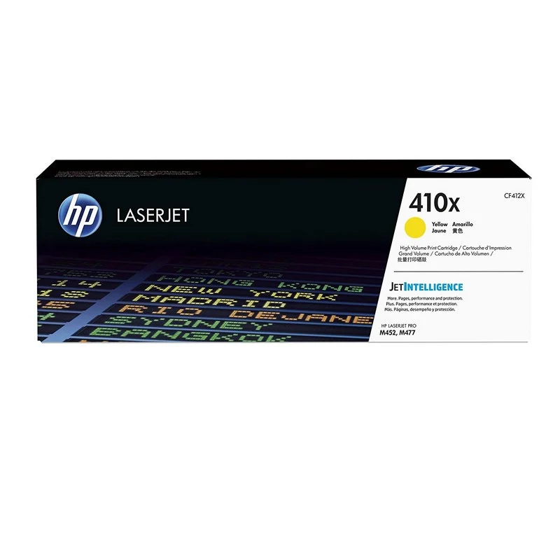 HP Laserjet 410X Cartucho de tinta amarillo 410X 🖨️