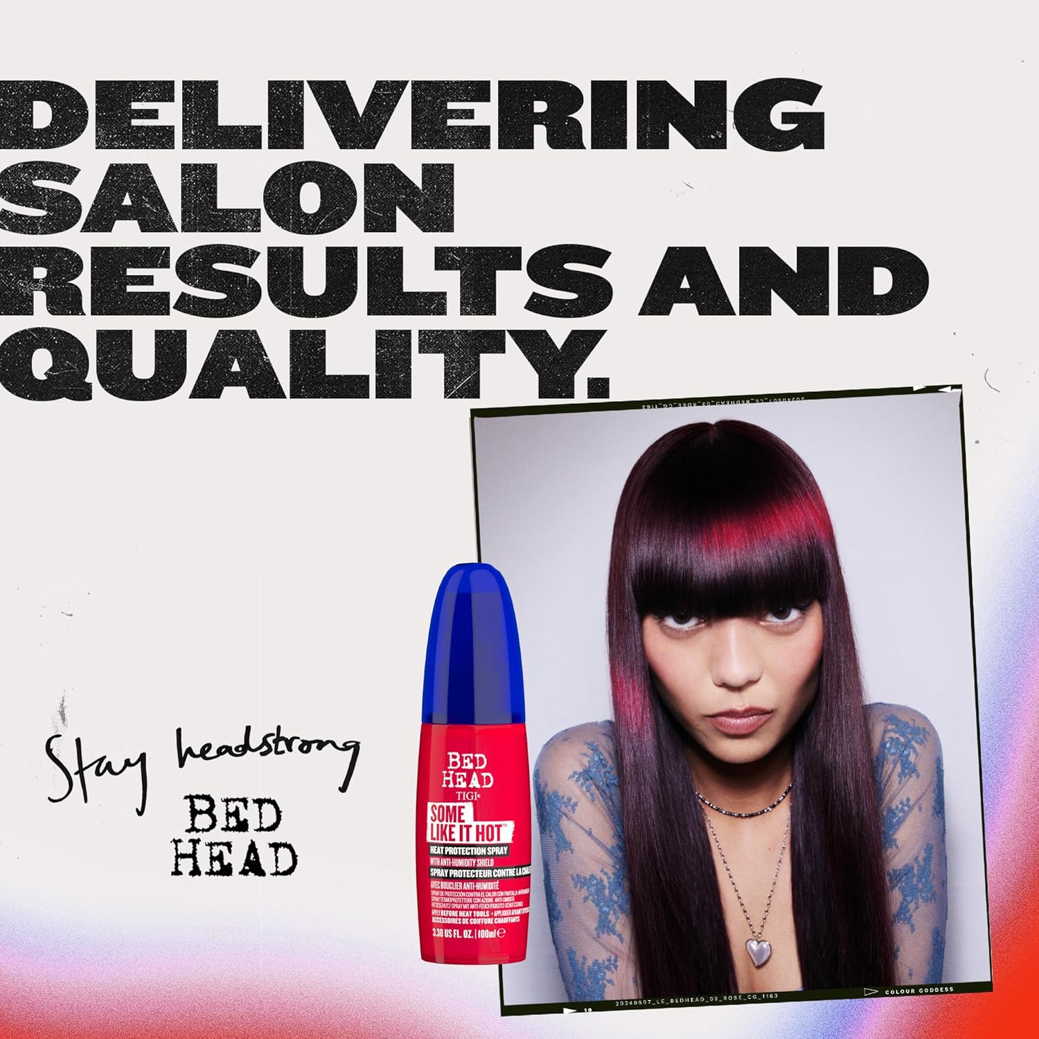 Thumbnail 5 de Bed Head by TIGI Some Like It Hot Hitzeschutzspray – Haarschutzengel für Glätten, Locken und Trocknen (100 ml)