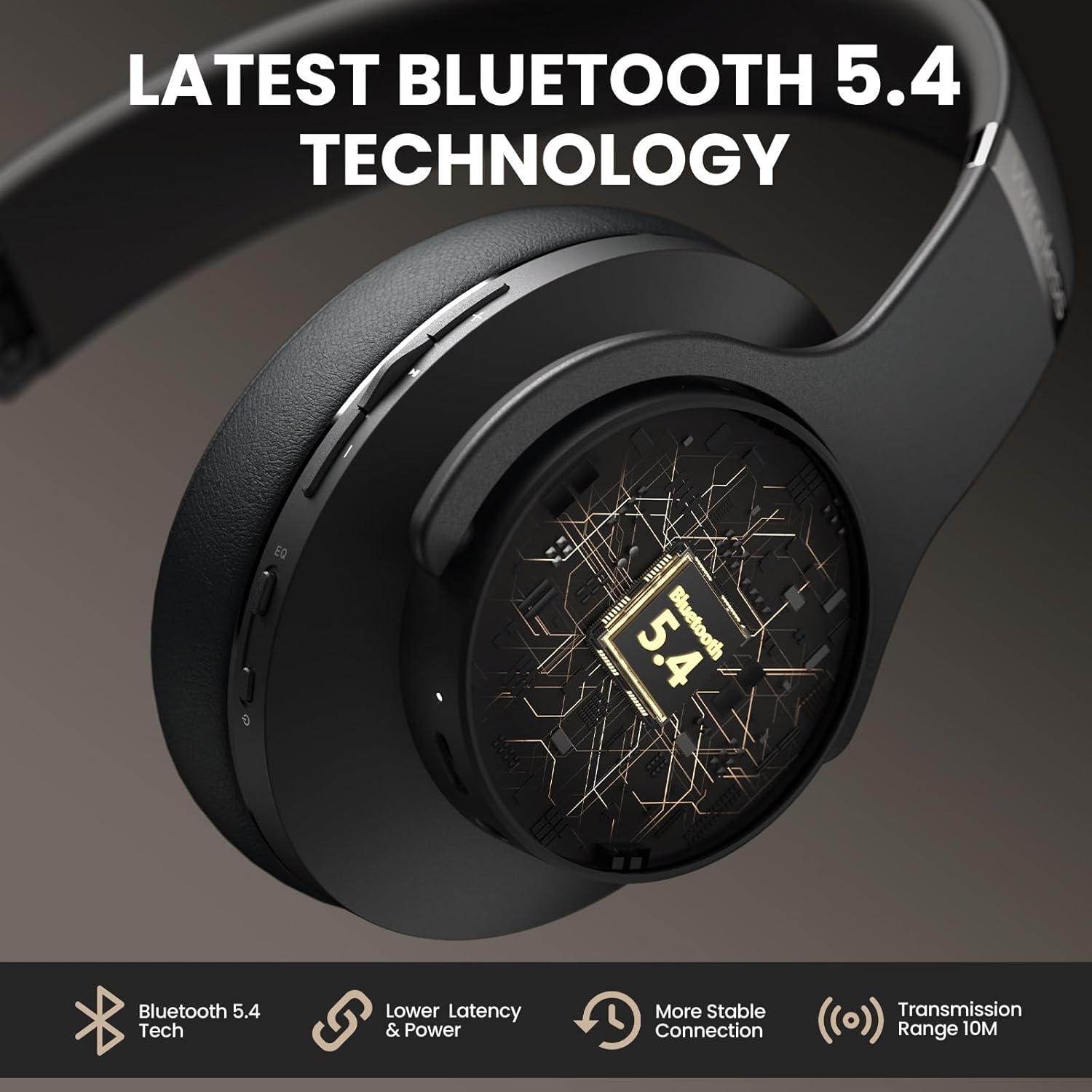 Thumbnail 5 de DOQAUS Bluetooth Over-Ear Headphones – 90 Hrs Playtime
