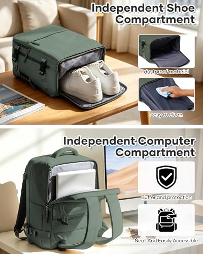 Detalle de BJLFS Zaino da Viaggio con Sottovuoto Ryanair 40x30x20 – Bagaglio a mano