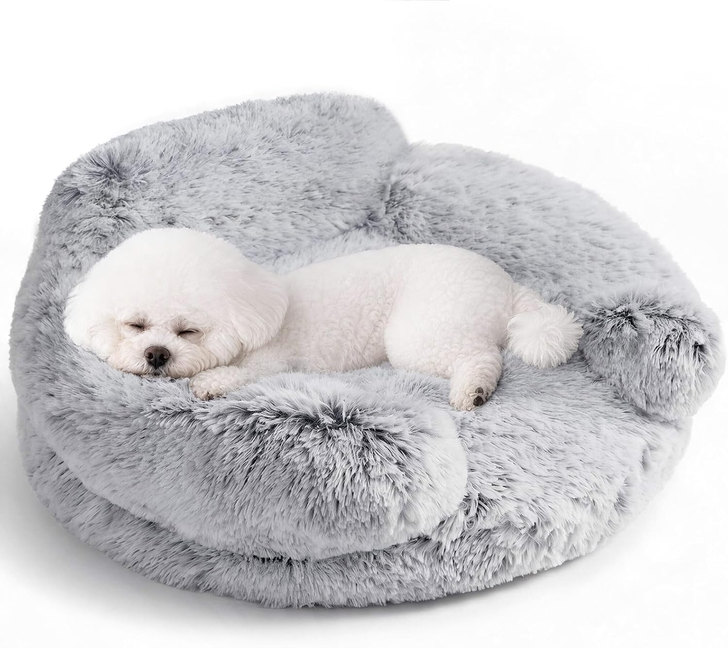 Detalle de EHEYCIGA Donut Pet Bed, 23-Inch