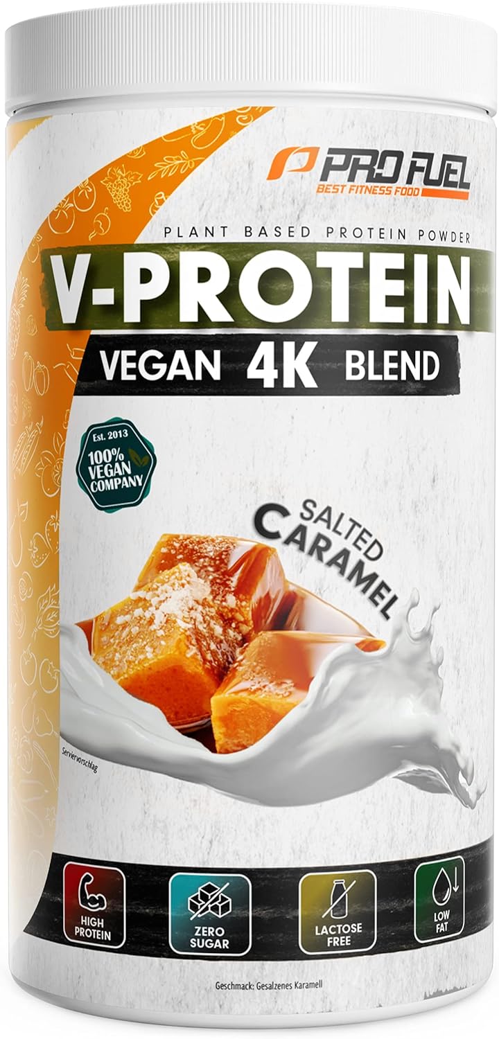 Thumbnail 6 de V-Protein 4K Blend Vegan Protein Vanille 750g 🥤
