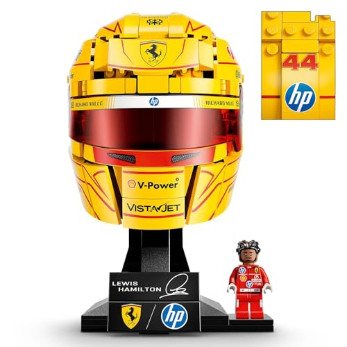 Thumbnail 4 de LEGO Editions Scuderia Ferrari HP Casque de Lewis Hamilton (43022) – Maquette à exposer avec minifigurine collector