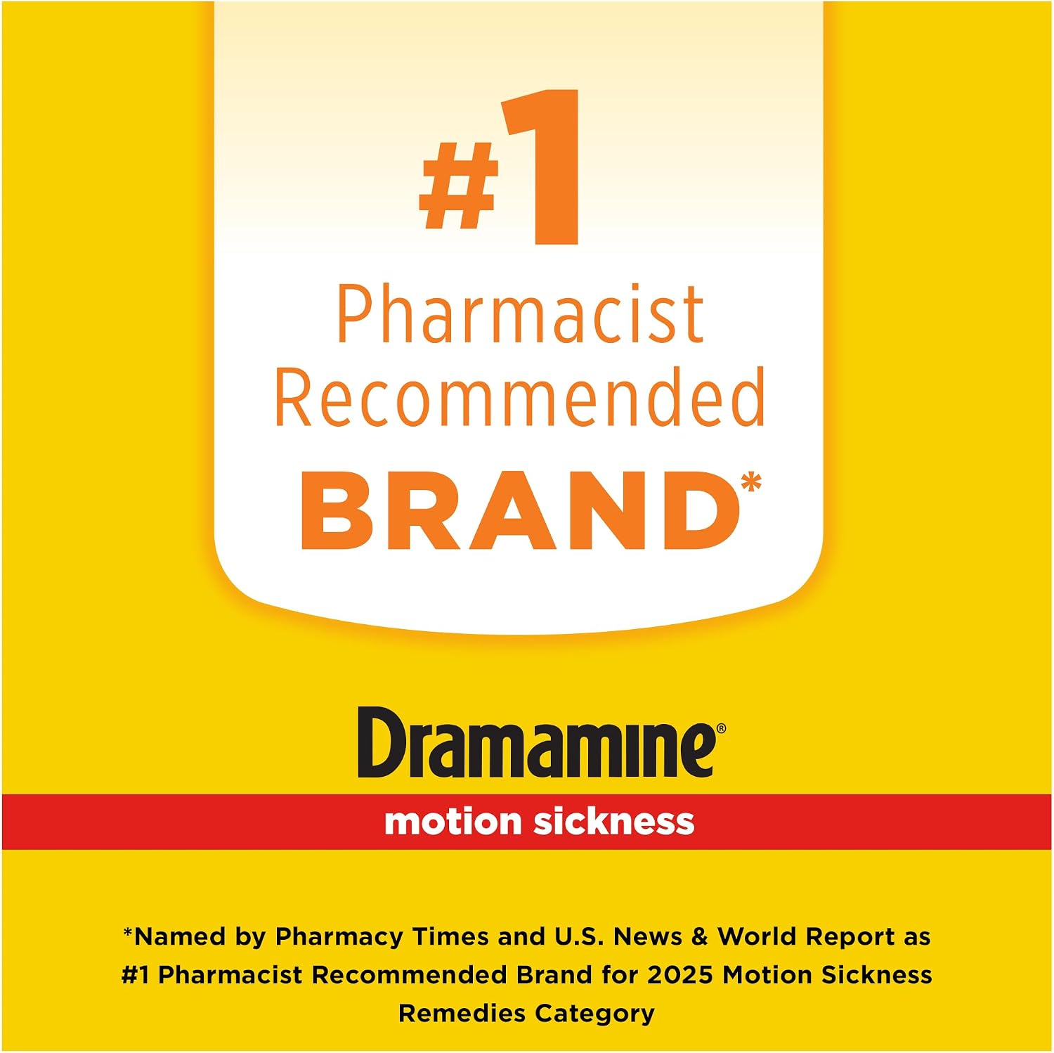 Detalle de Dramamine Motion Sickness Relief Less Drowsy Tablets, 16 Count with Meclizine