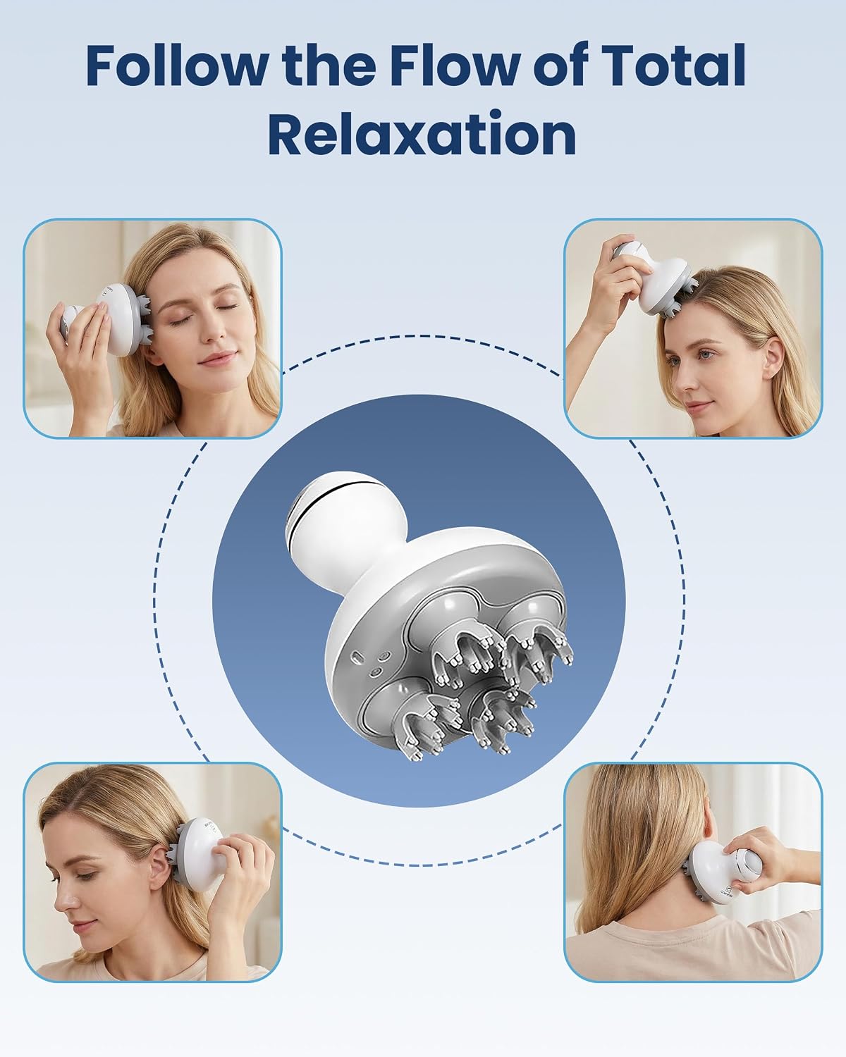 Thumbnail 6 de COMFIER Cordless Hair Scalp Massager with 84 Nodes ⚙