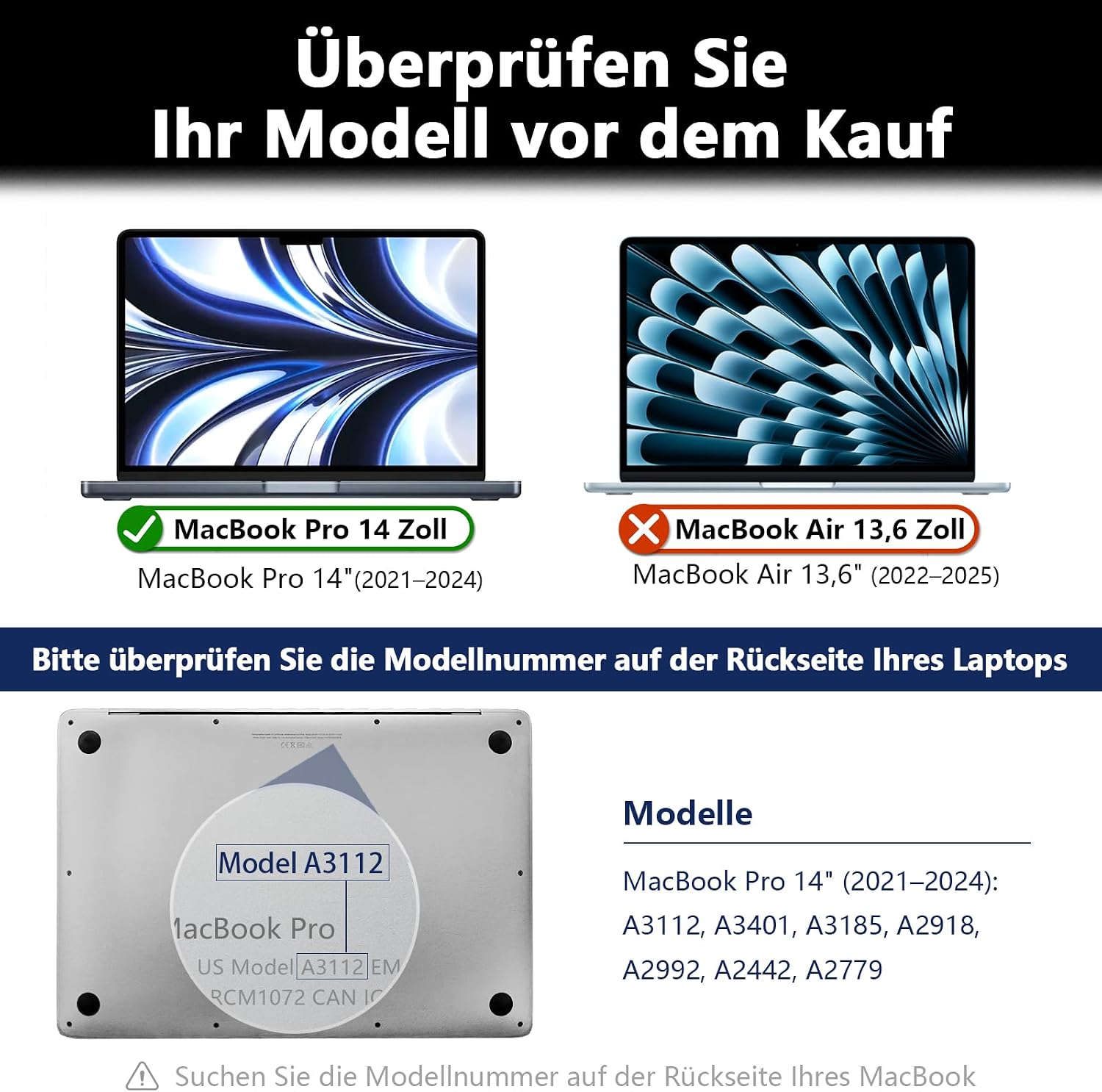 Thumbnail 3 de LUSA DESIGN 360° Blickschutzfolie MacBook 14 Zoll