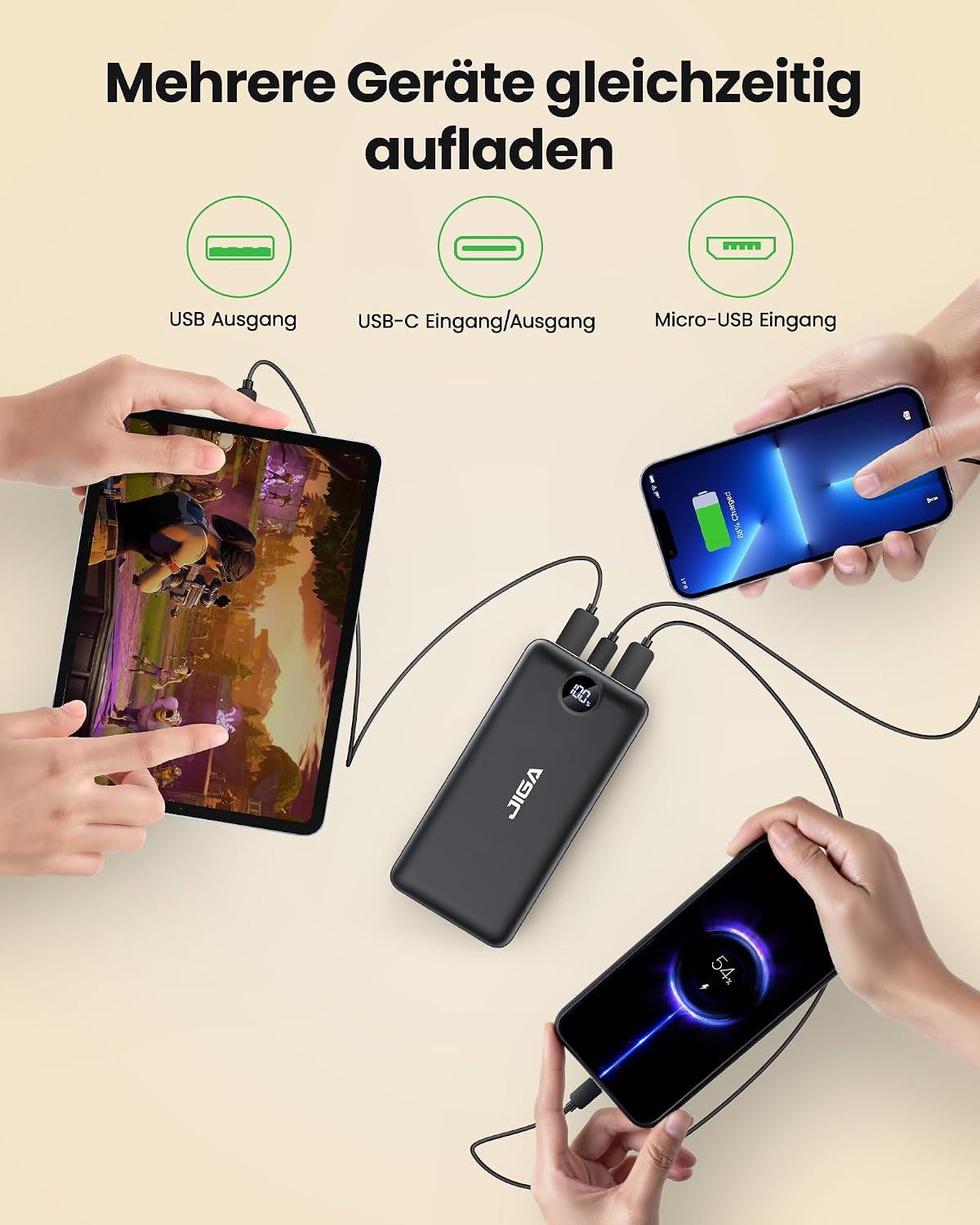 Thumbnail 5 de Powerbank 27000mAh 22,5W Schnellladung