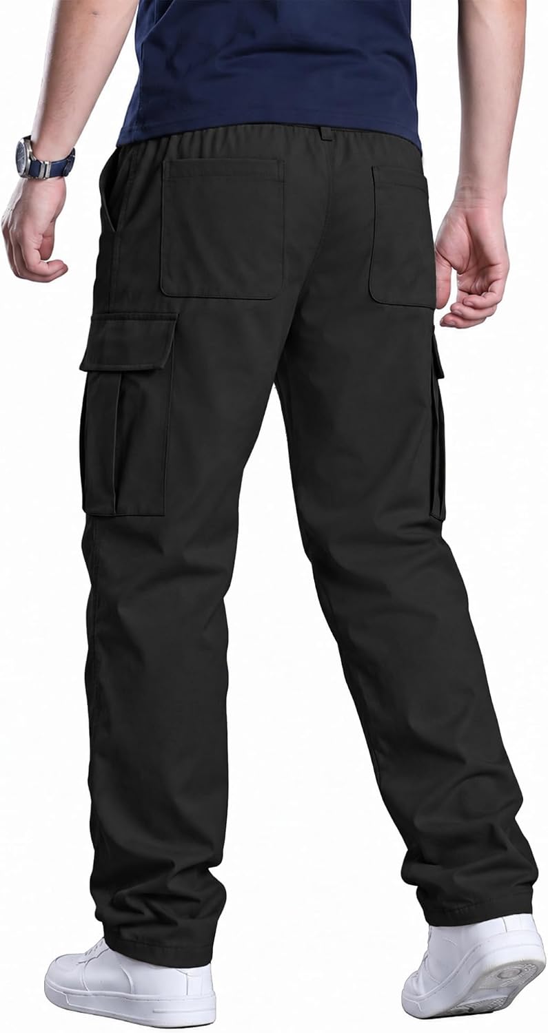 Detalle 1 de Comdecevis Men's Cargo Pants, Relaxed Fit