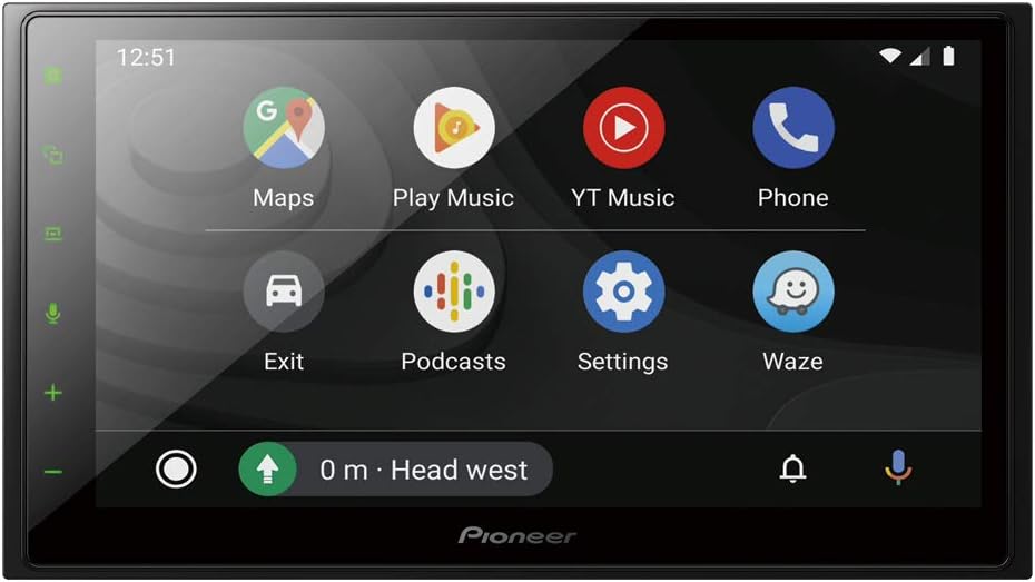 Detalle de Pioneer SPH-DA250DAB – 6,8" 2-DIN Mediareceiver mit CarPlay, Android Auto, DAB+ und Bluetooth
