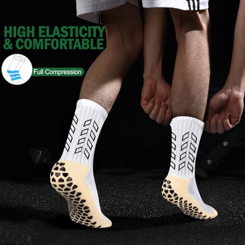 Thumbnail 6 de ENONEO Calze antiscivolo da calcio uomo 37-45 | Grip Socks per football e running
