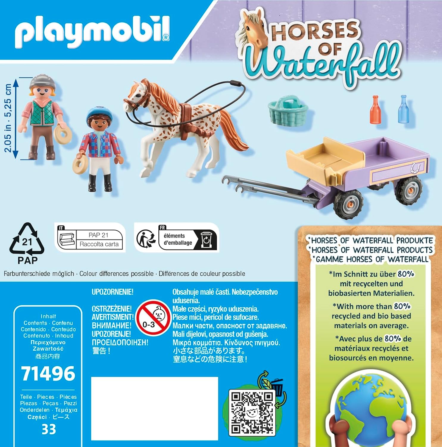 Thumbnail 4 de PLAYMOBIL 71496 Ponykutsche 4 đŽ