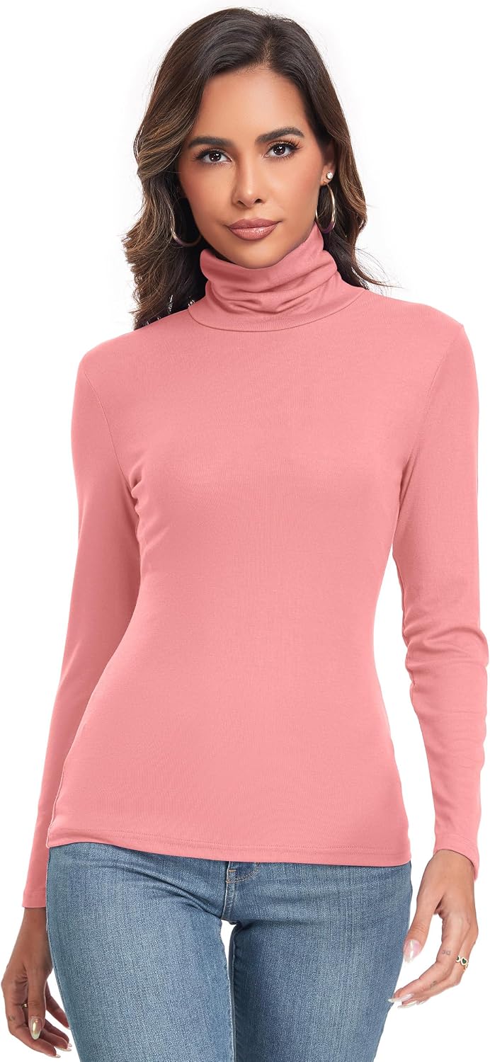 Detalle de Women's Turtleneck Top, Long Sleeve