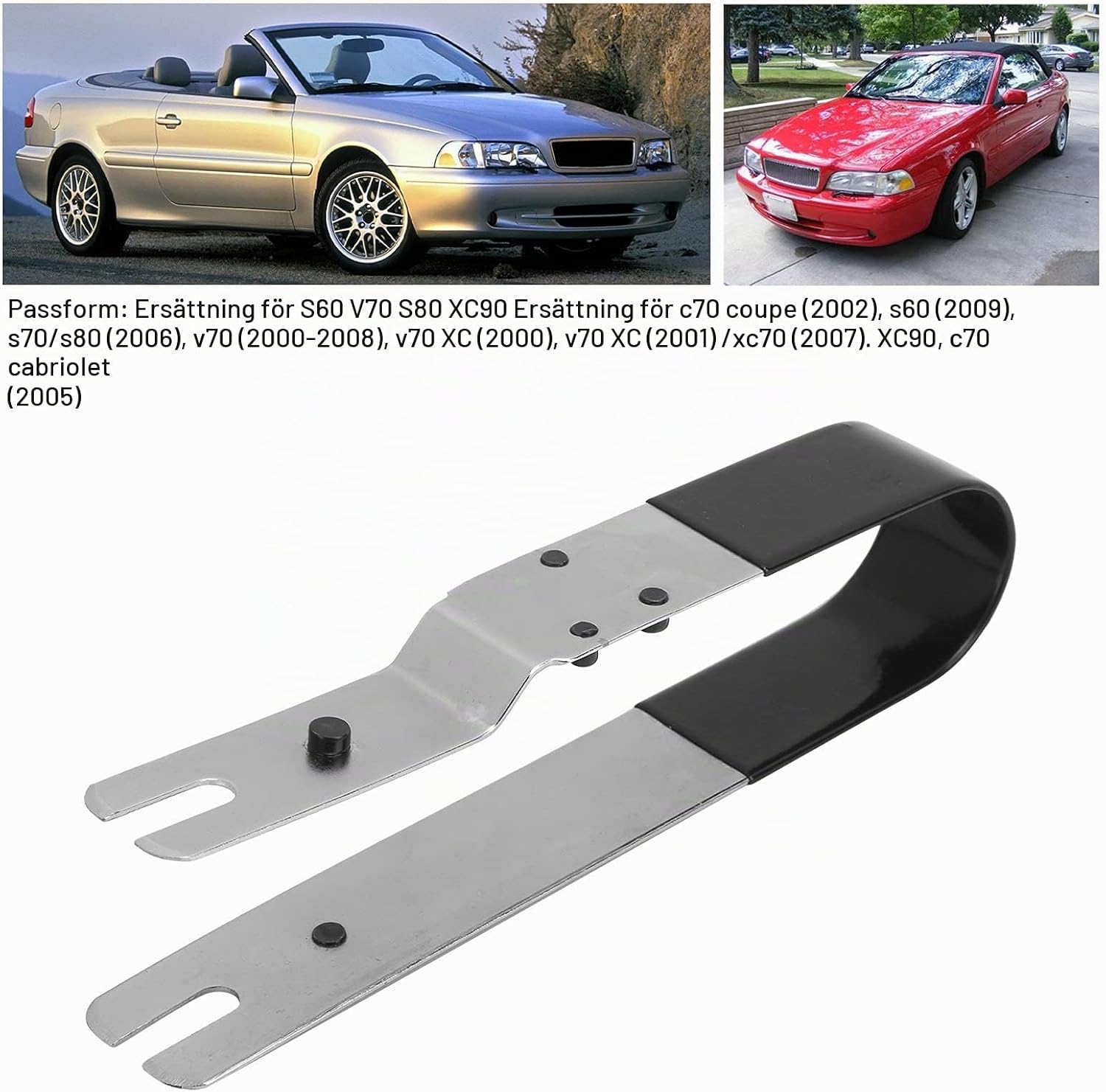 Detalle de Akozon ECU-borttagningsverktyg för S60, V70, S80 och XC90 i metall