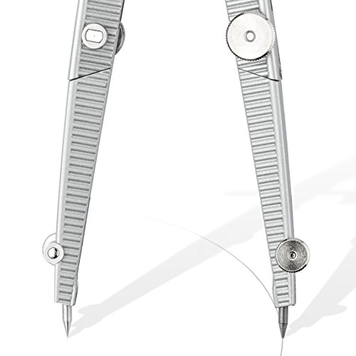 Detalle 2 de STAEDTLER Noris 550 Set compas métal – mines & rallonge, Ø 395 mm