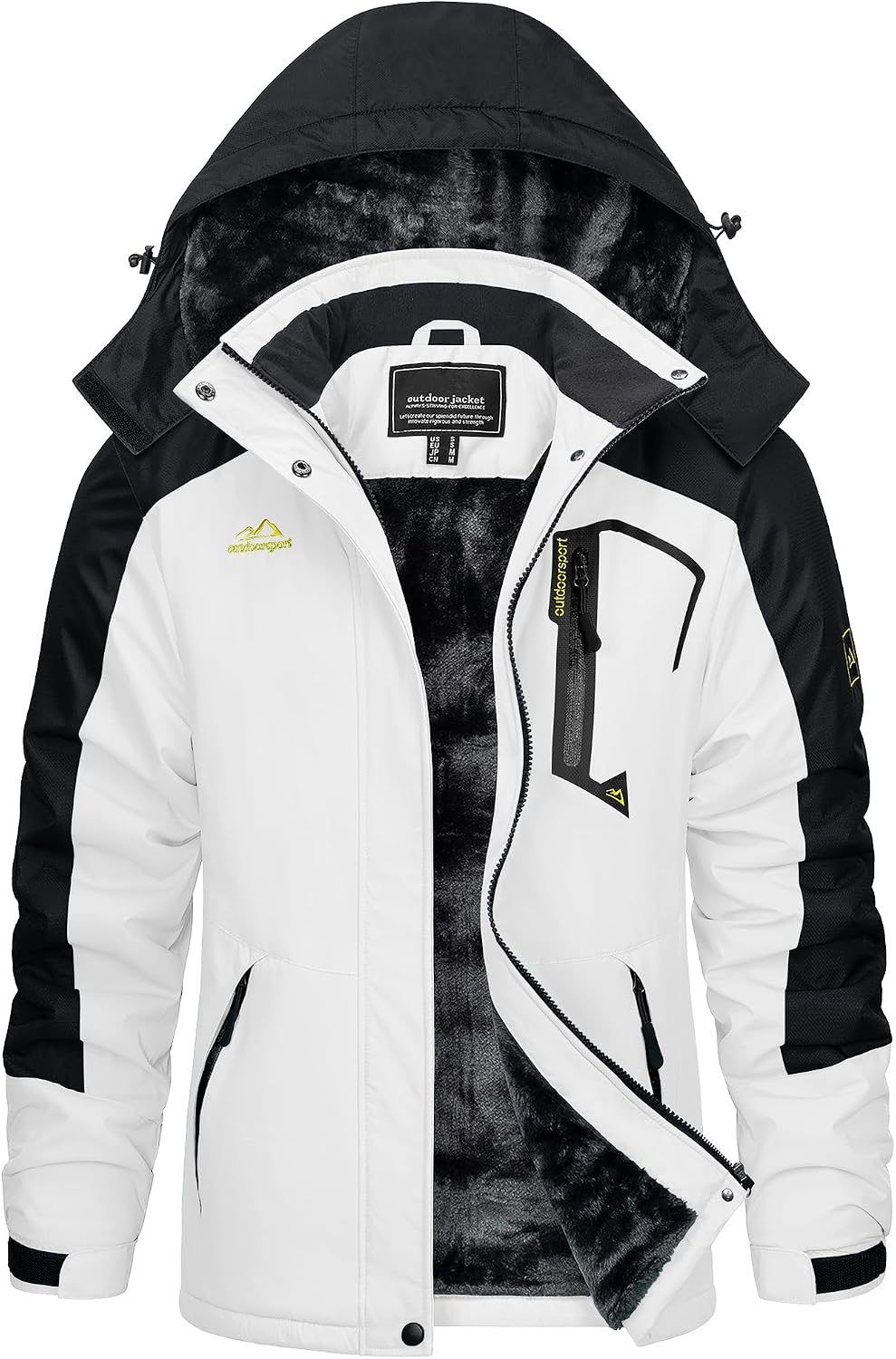 Thumbnail 6 de KEFITEVD Winterjacke Damen Warm Gefüttert Fleece 1️⃣