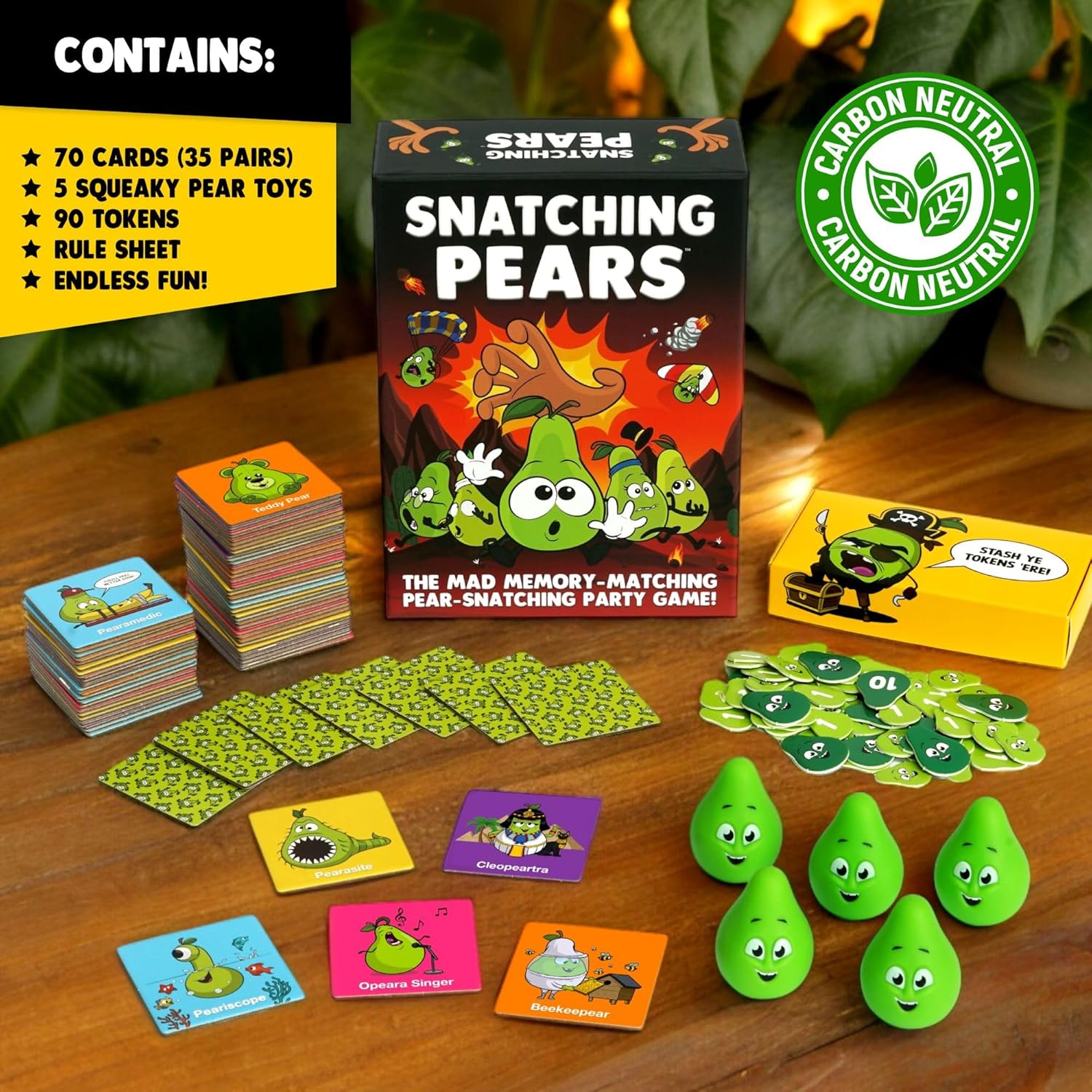 Thumbnail 5 de Snatching Pears! Memory-Matching Party Game 🎲