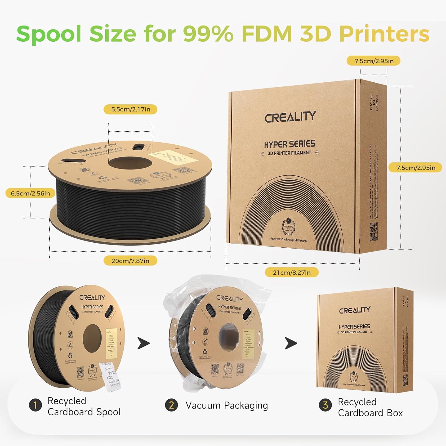 Thumbnail 6 de Creality Hyper PLA Filament 1KG